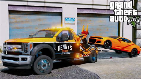 gta 5 hooking up tow truck